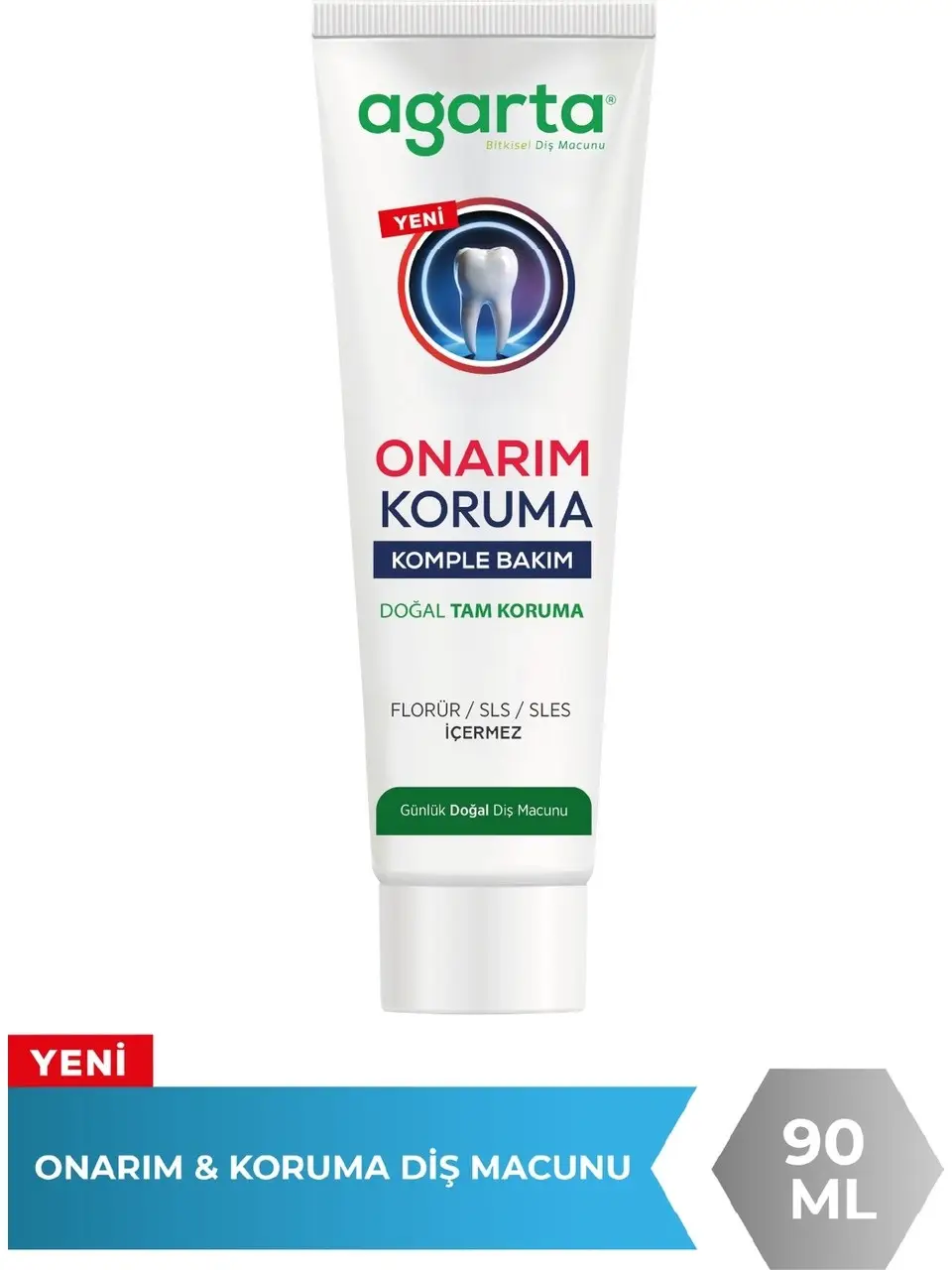 Agarta Diş Macunu Onarım Koruma 90 Ml