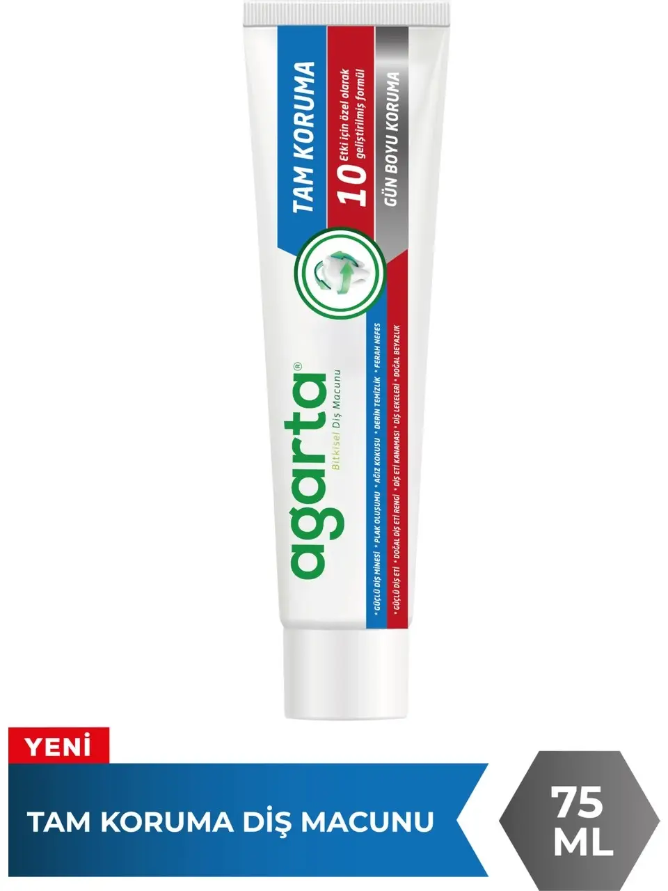 Agarta Diş Macunu Tam Koruma 75 Ml