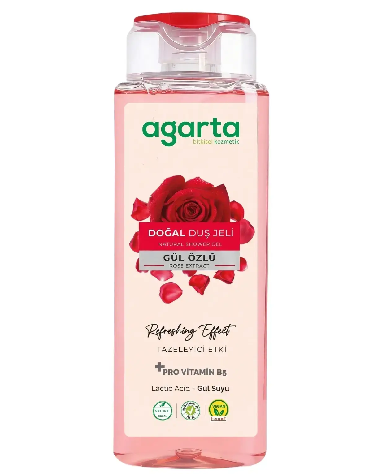 Agarta Duş Jeli Aha Gül 400 Ml Yeni Ambalaj