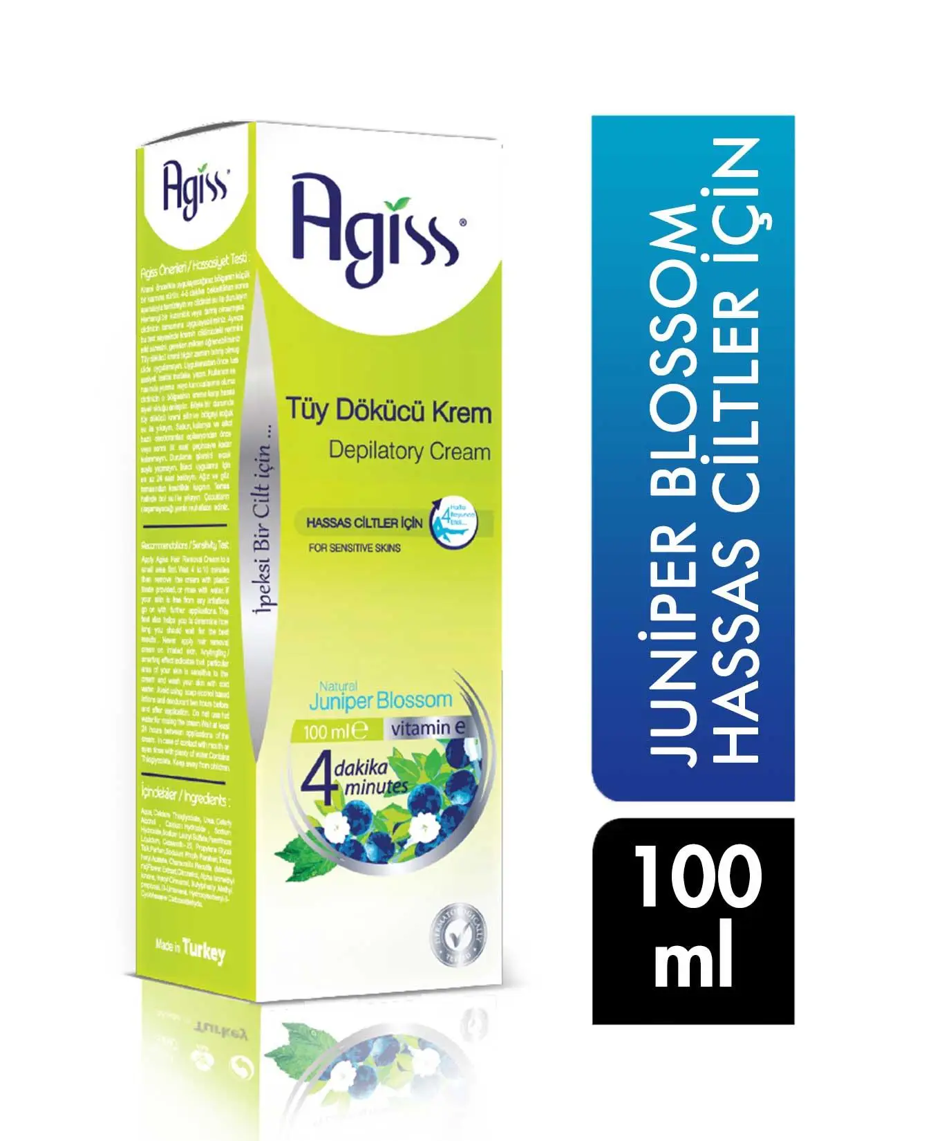 Agiss Tüy Dökücü Krem Hassas Ciltler İçin 100 Ml