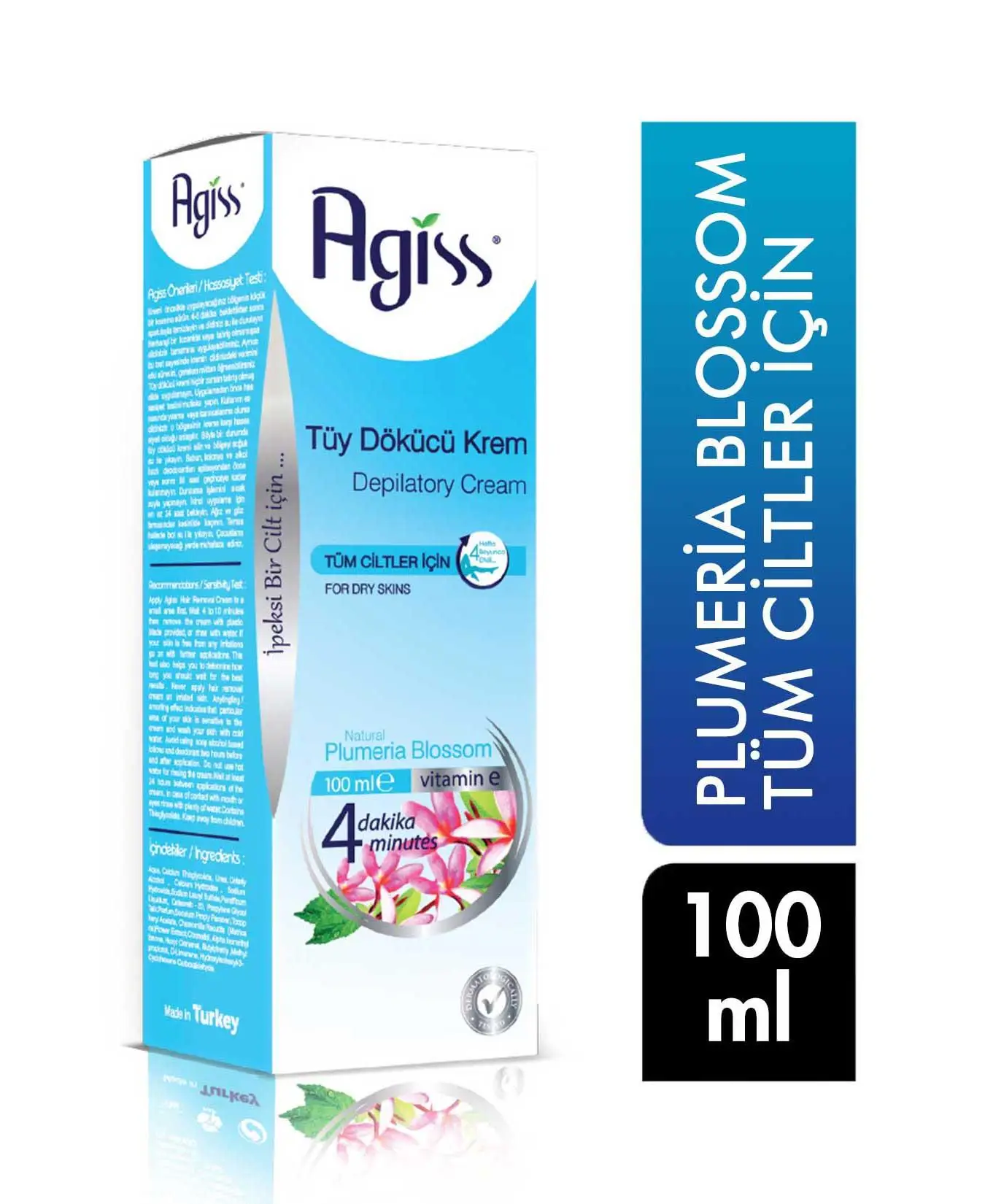 Agiss Tüy Dökücü Krem Tüm Ciltler İçin 100 Ml