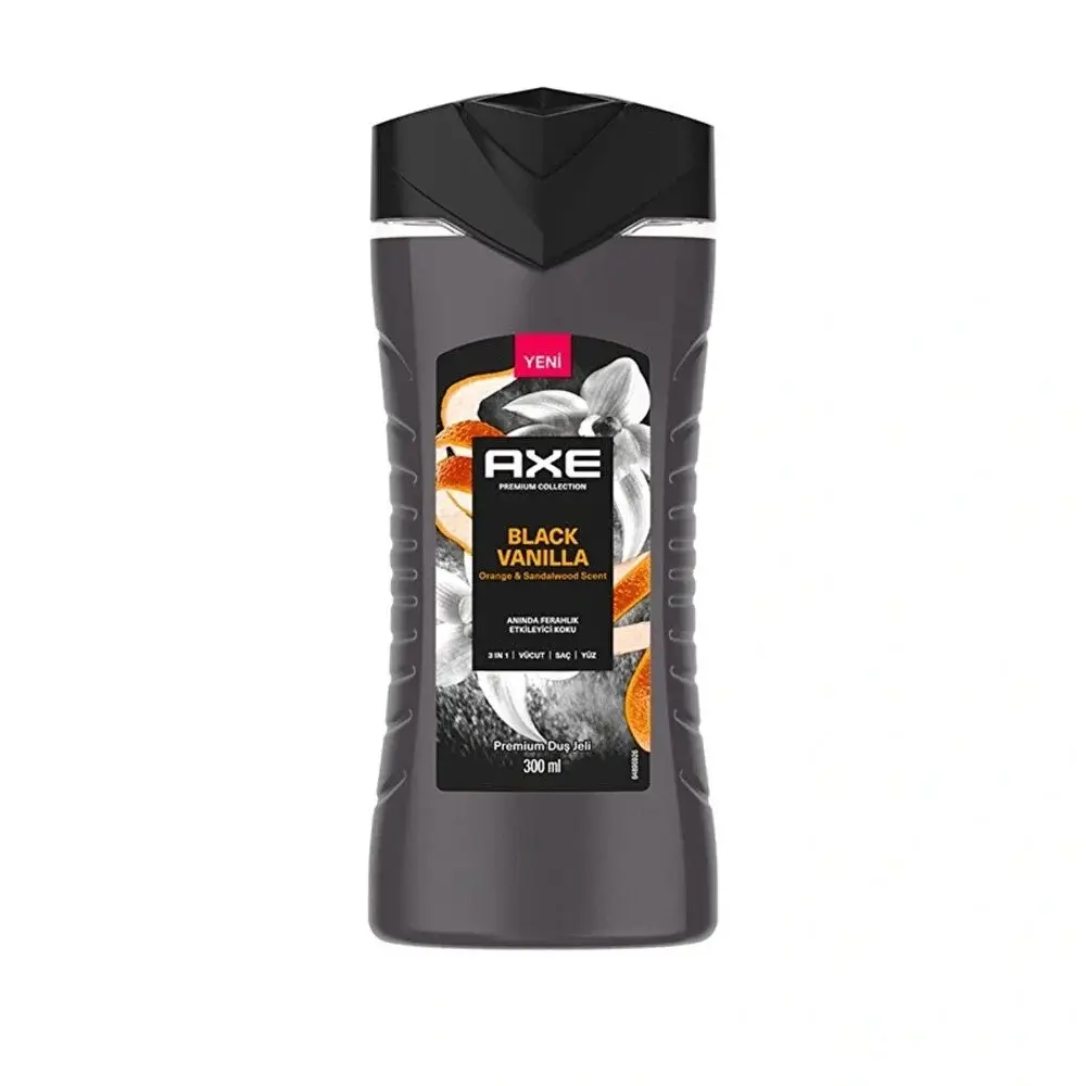 Axe Duş Jeli Black Vanilya 300 Ml