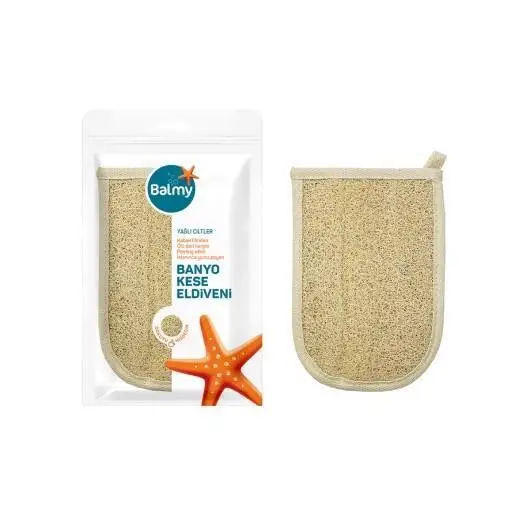 Balmy Naturel Sisal Banyo Kese Eldiveni
