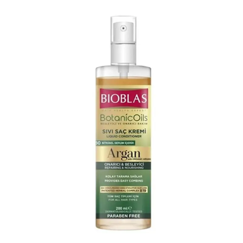 Bıoblas Sıvı Saç Kremi Argan Yağlı 200 Ml