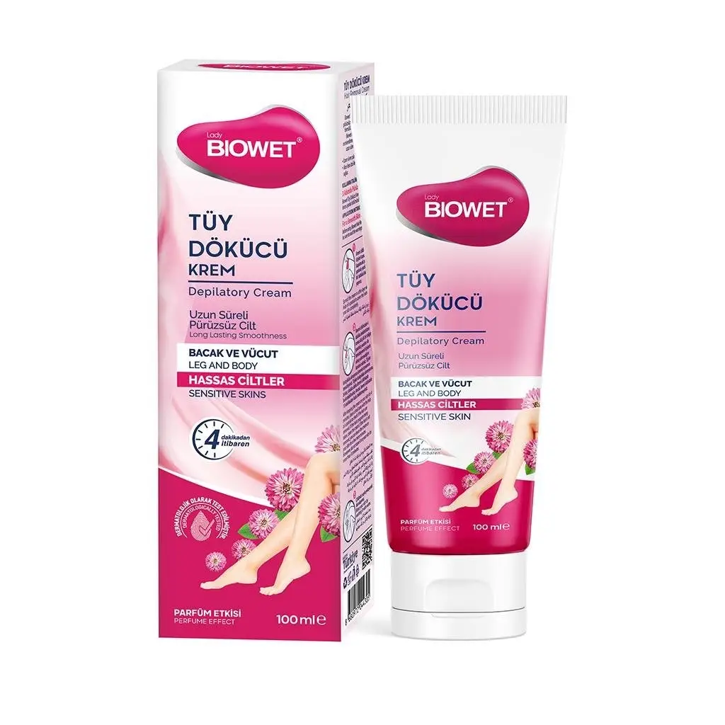 Bıowet Tüy Dökücü Krem Hassas Ciltler 100 Ml