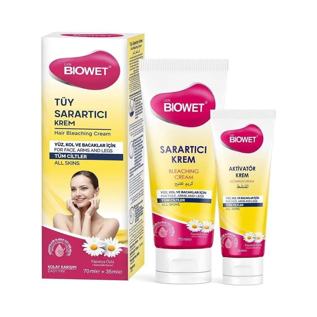 Bıowet Tüy Sarartıcı Krem Tüm Ciltler 100 Ml