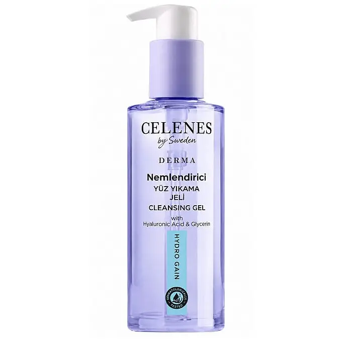 Celenes Derma Nemlendirici Yüz Yıkama Jeli 250 Ml