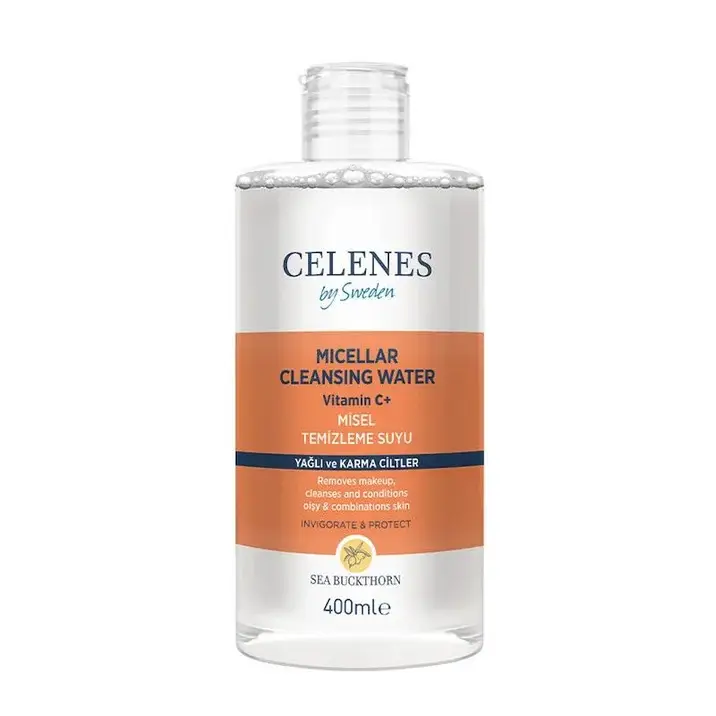 Celenes Sea Buckthorn Misel Temizleme Suyu Yağlı Karma Cilt 400 Ml