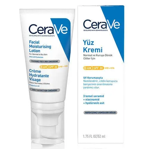Cerave Nemlendirici Krem Normal Ve Kuruya Dönük Cilt 52 Ml