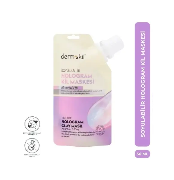 Dermokil Soyulabili Paket Maske Hologram Kil 50 Ml