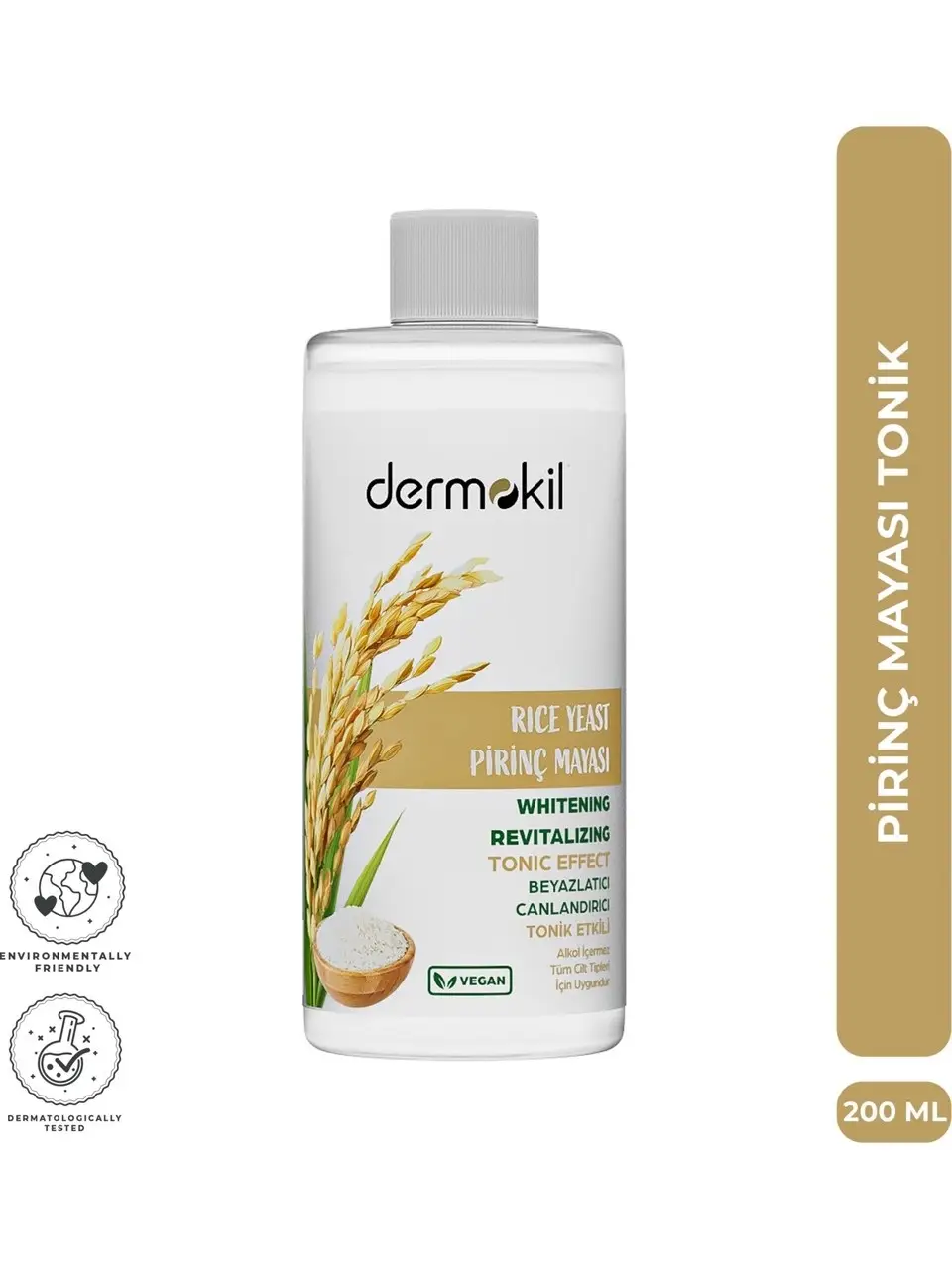 Dermokil Tonik Pirinç Mayası Beyazlatıcı 200 Ml