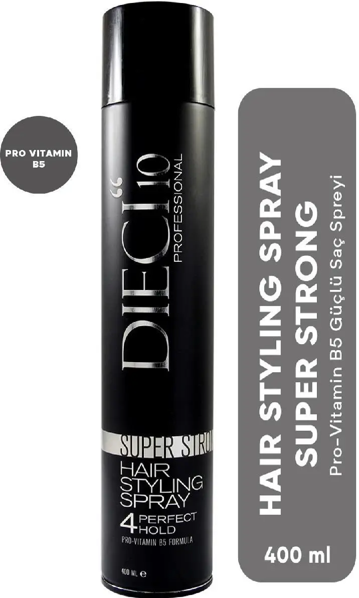 Dıecı Saç Spreyi Professıonal Süper Strong 400 Ml