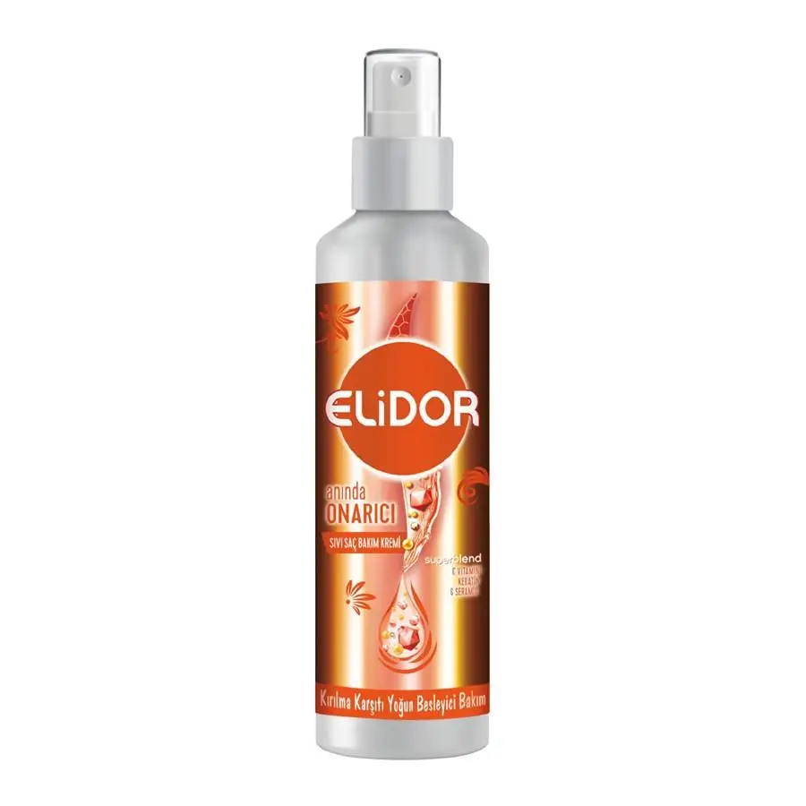 Elidor Sıvı Saç Kremi Onarıcı Bakım 200 Ml Delist