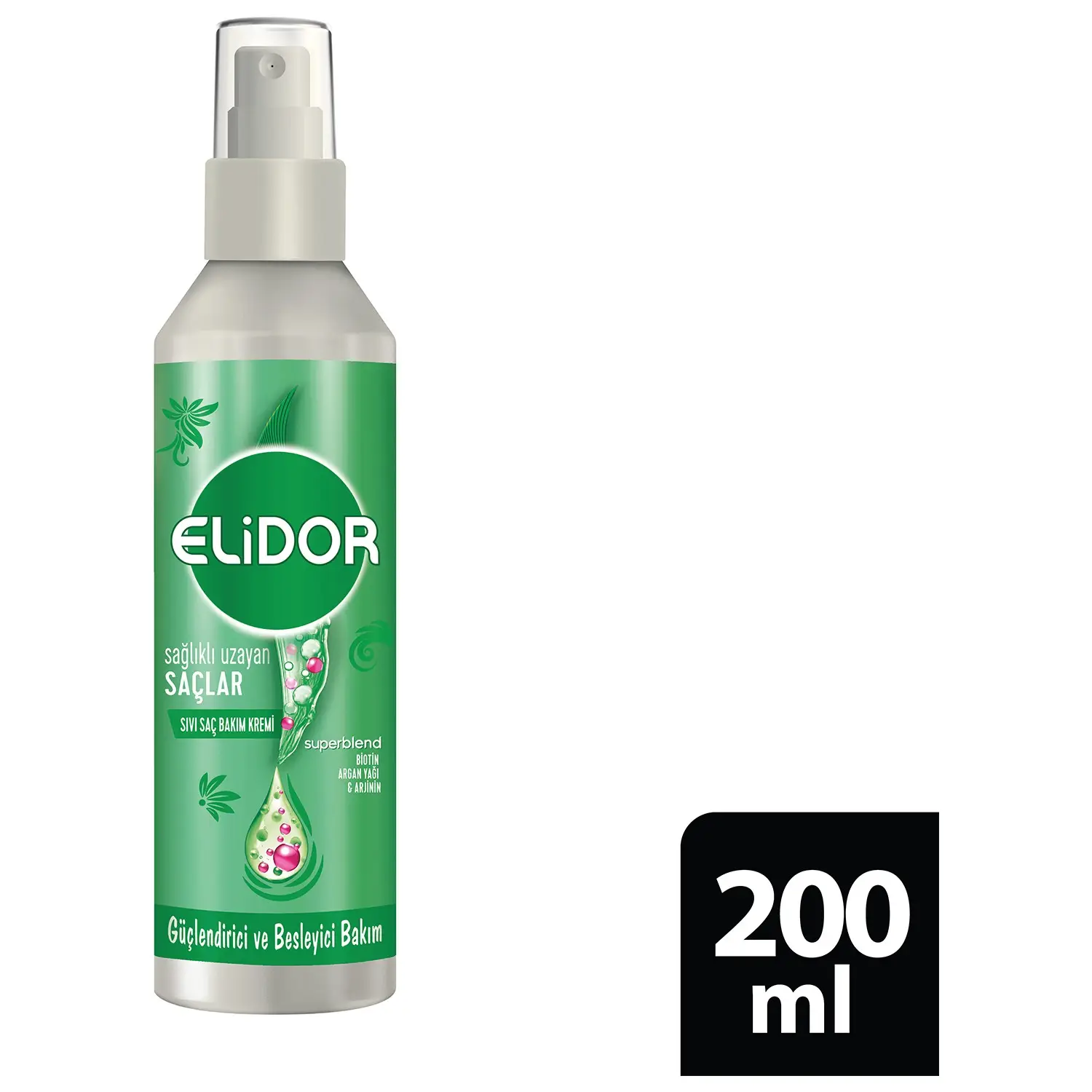 Elidor Sıvı Saç Kremi Sağlıklı Uzayan Saçlar 200 Ml Delist