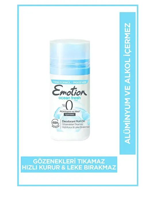 Emotion Roll On Ocean Fresh Bayan Yeni Ambalaj 50 Ml