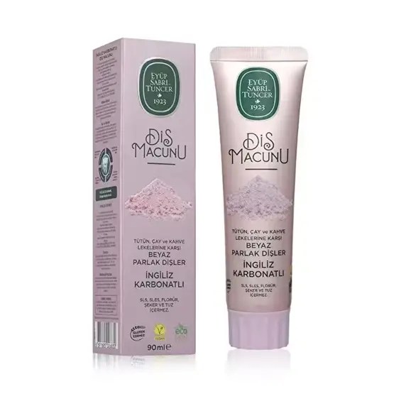 Eyüp Sabri Tuncer Doğal İngiliz Karbonatlı Diş Macunu 90 Ml