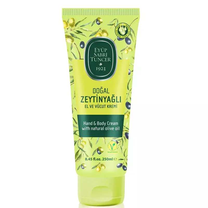 Eyüp Sabri Tuncer El Ve Vücut Kremi Tüp Zeytinyağlı 250 Ml