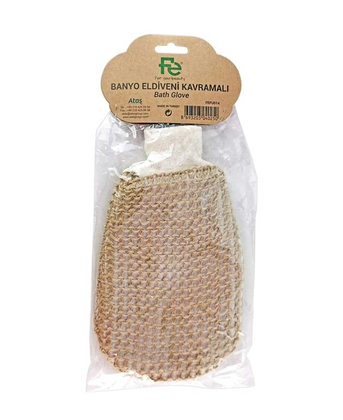 Fe Spa Sisal Banyo Lifi Banyo Eldiveni Kavramalı Fefu014
