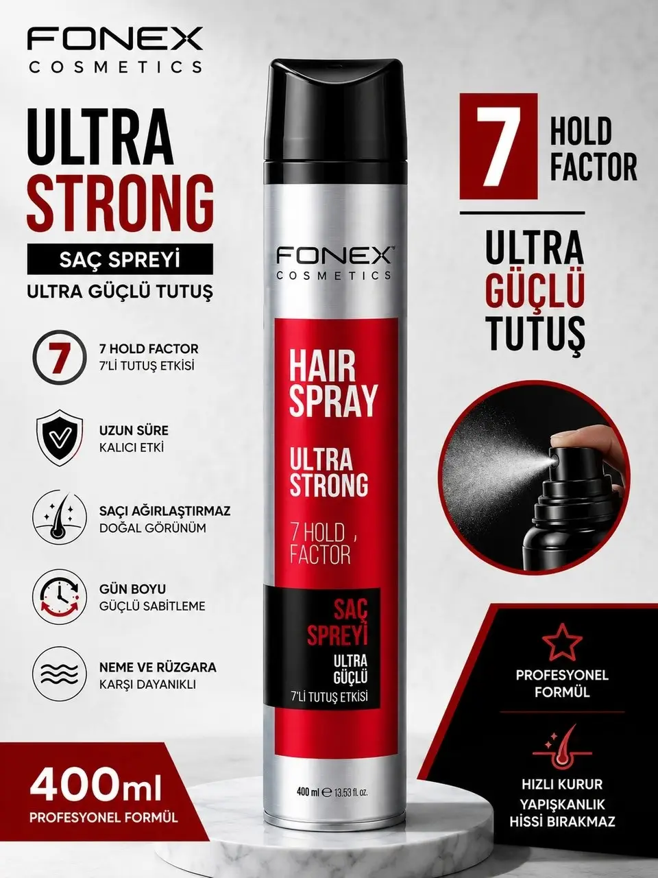 Fonex Sprey Ultra Strong 400 Ml