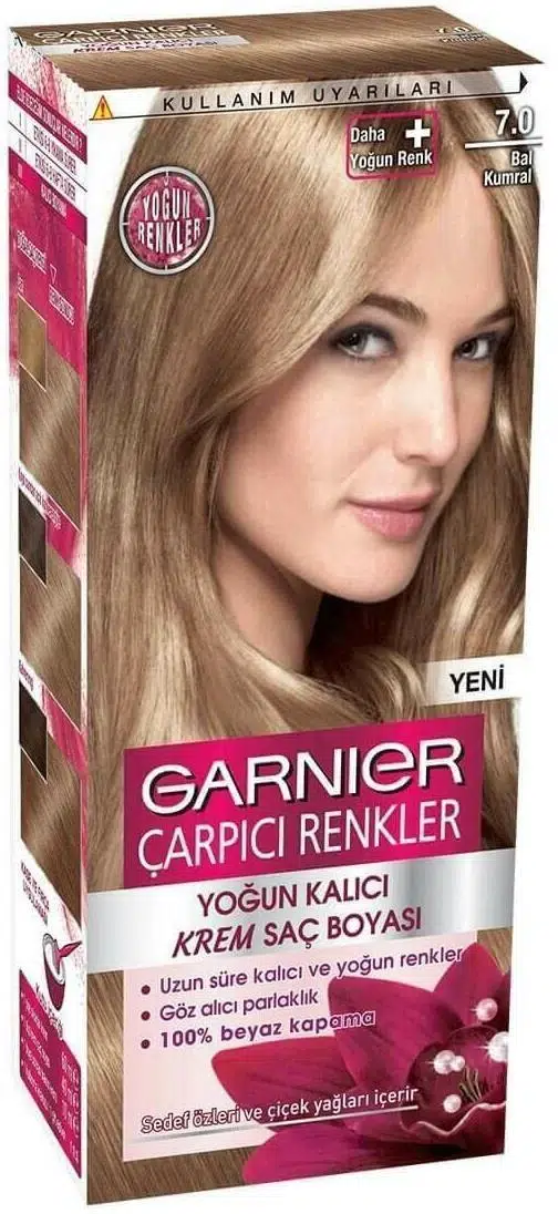 Garnıer Çarpıcı Renkler Saç Boyası 7.0 Bal Kumral