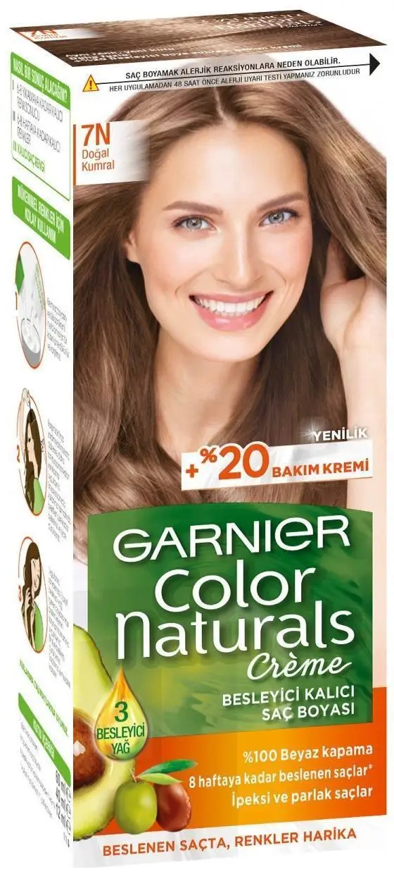 Garnıer Color Naturals Saç Boyası 7n Doğal Kumral