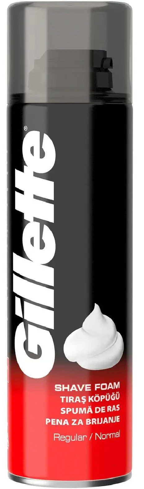 Gillette Traş Köpüğü Normal Ciltler 200 Ml