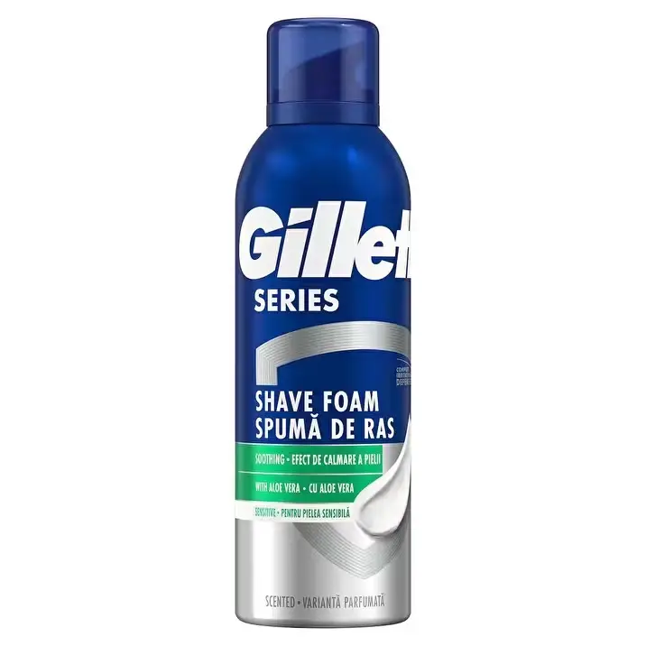 Gillette Traş Köpüğü Serıes Rahatlatıcı Hassas Ciltler 200 Ml