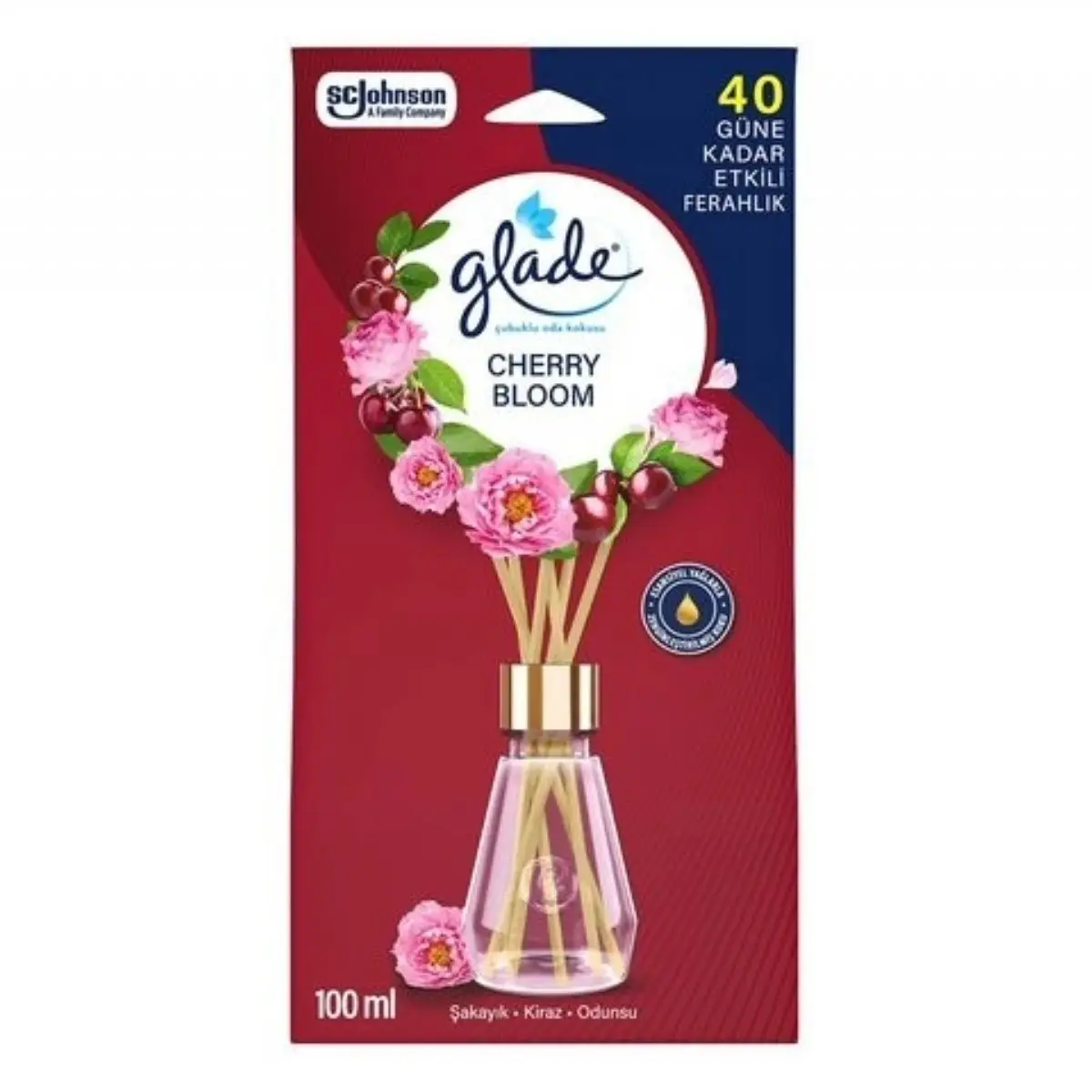 Glade Kokulu Çubuklar Cherry Bloom Oda Kokusu 100 Ml