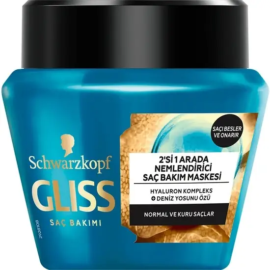 Glıss Saç Maskesi Aqua Revıve 300 Ml