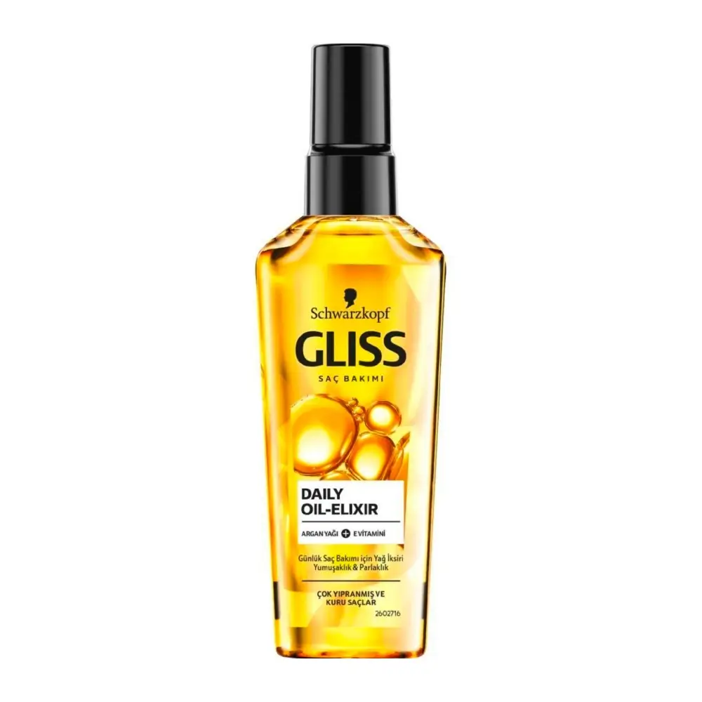 Glıss Serum Yağ İksiri Oil Elixir Kuru Yıpranmış 75 Ml