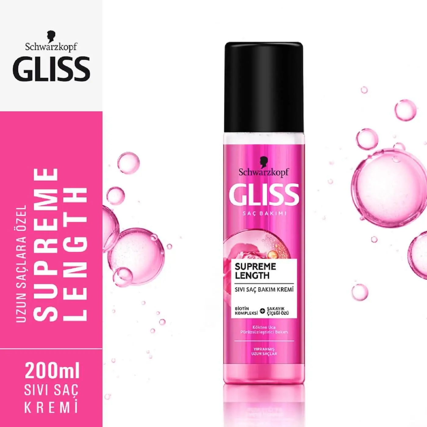 Glıss Sıvı Saç Kremi Supreme Length 200 Ml