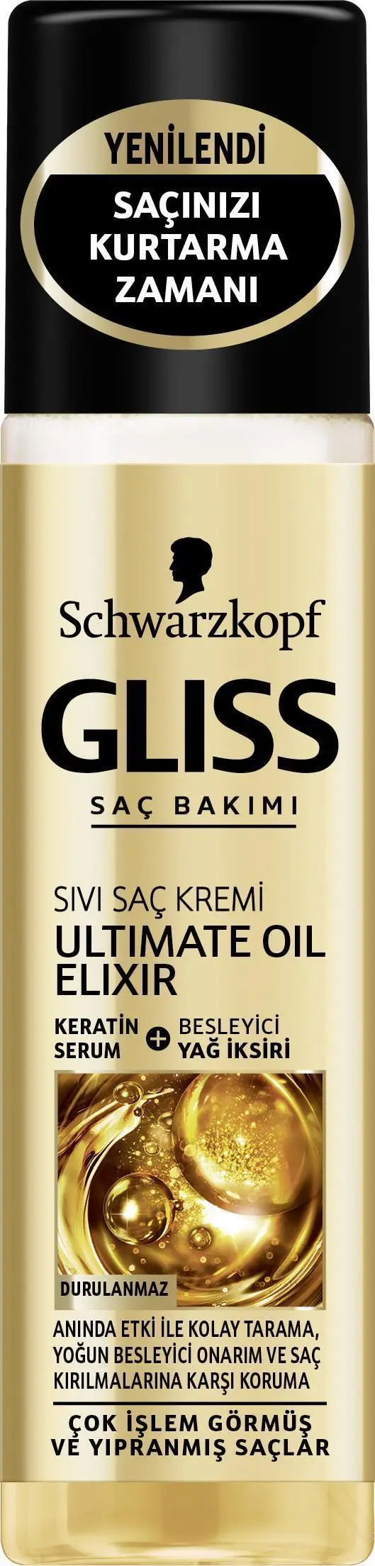 Glıss Sıvı Saç Kremi Ultimate Oil Elixir 200 Ml