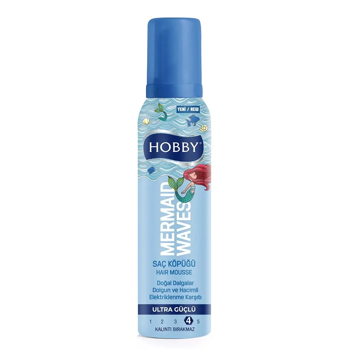 Hobby Saç Köpüğü Mermaid Waves 150 Ml