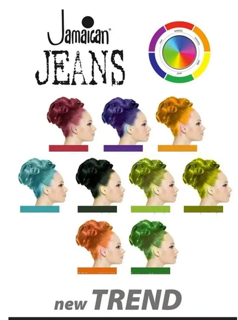 Jamaican Jeans Color Renkli Saç Boyası 792 Nötr