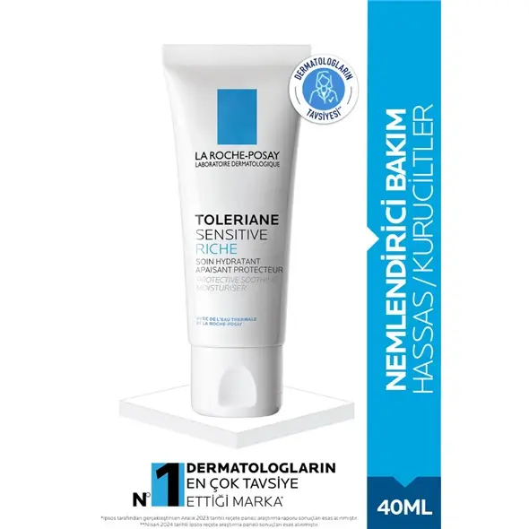 La Roche-Posay Toleriane Kuru Ve Hassas Cilt Nemlendirici Krem 40 ml