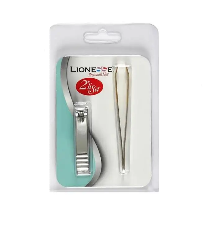 Lıonesse 2 Li Cımbız Trnak Makası Set 5108