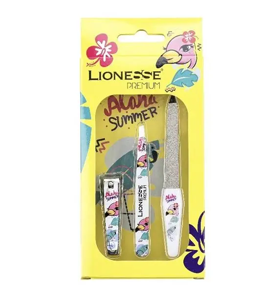 Lıonesse 3 Lü Törpü Cımbız Trnak Makası Set 122