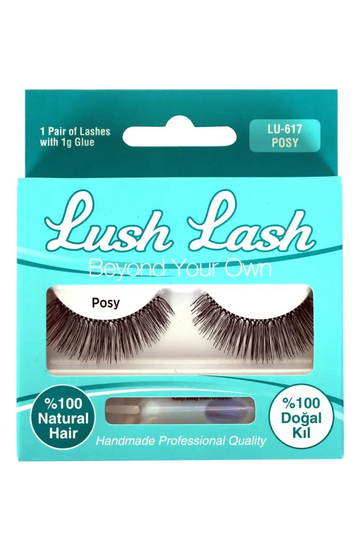 Lush Lash %100 Doğal Kıl Posy Takma Kirpik Lu-617