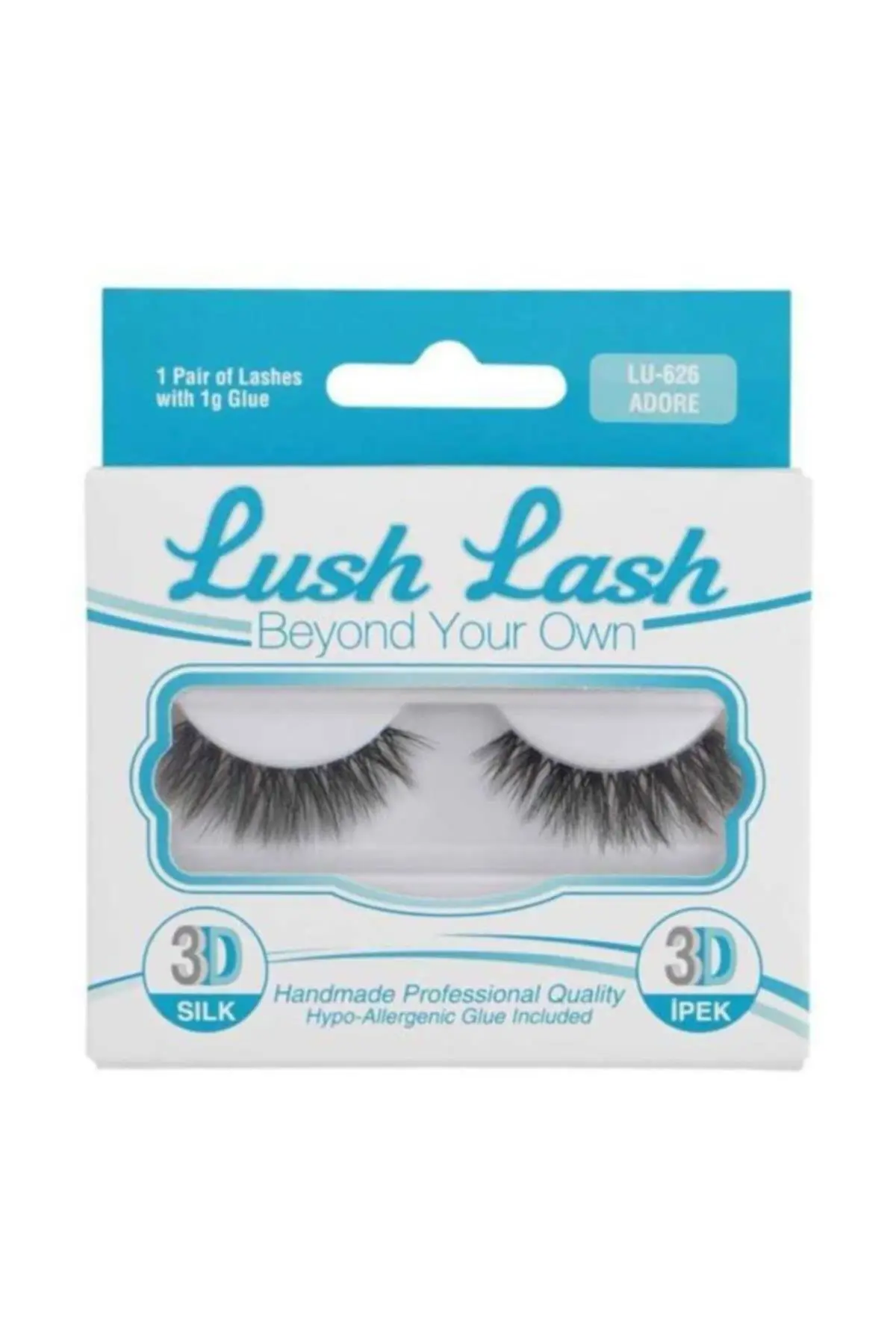 Lush Lash 3d İpek Kirpik Adore Lu-626