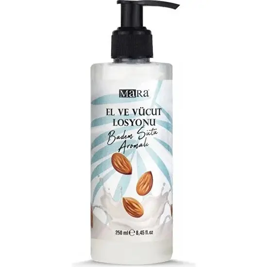 Mara El Ve Vücut Losyonu Badem Sütü Aromalı 250 ml