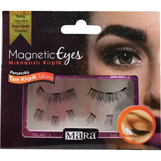 Mara Magnetic Eyes Mıknatıslı Kirpik Parçacıklı