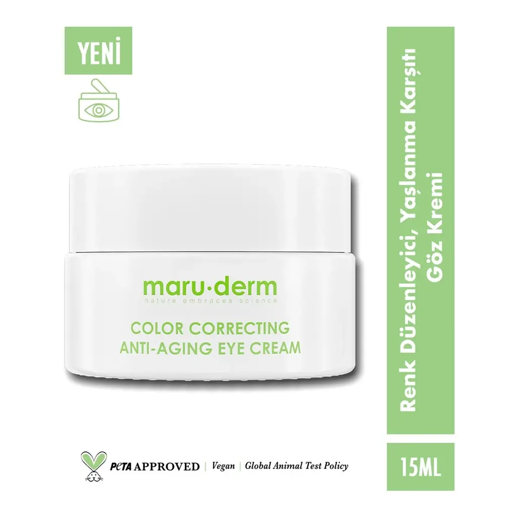 Maruderm Göz Çevresi Bakım Kremi Aydınlatıcı Antı Agıng 30 ml