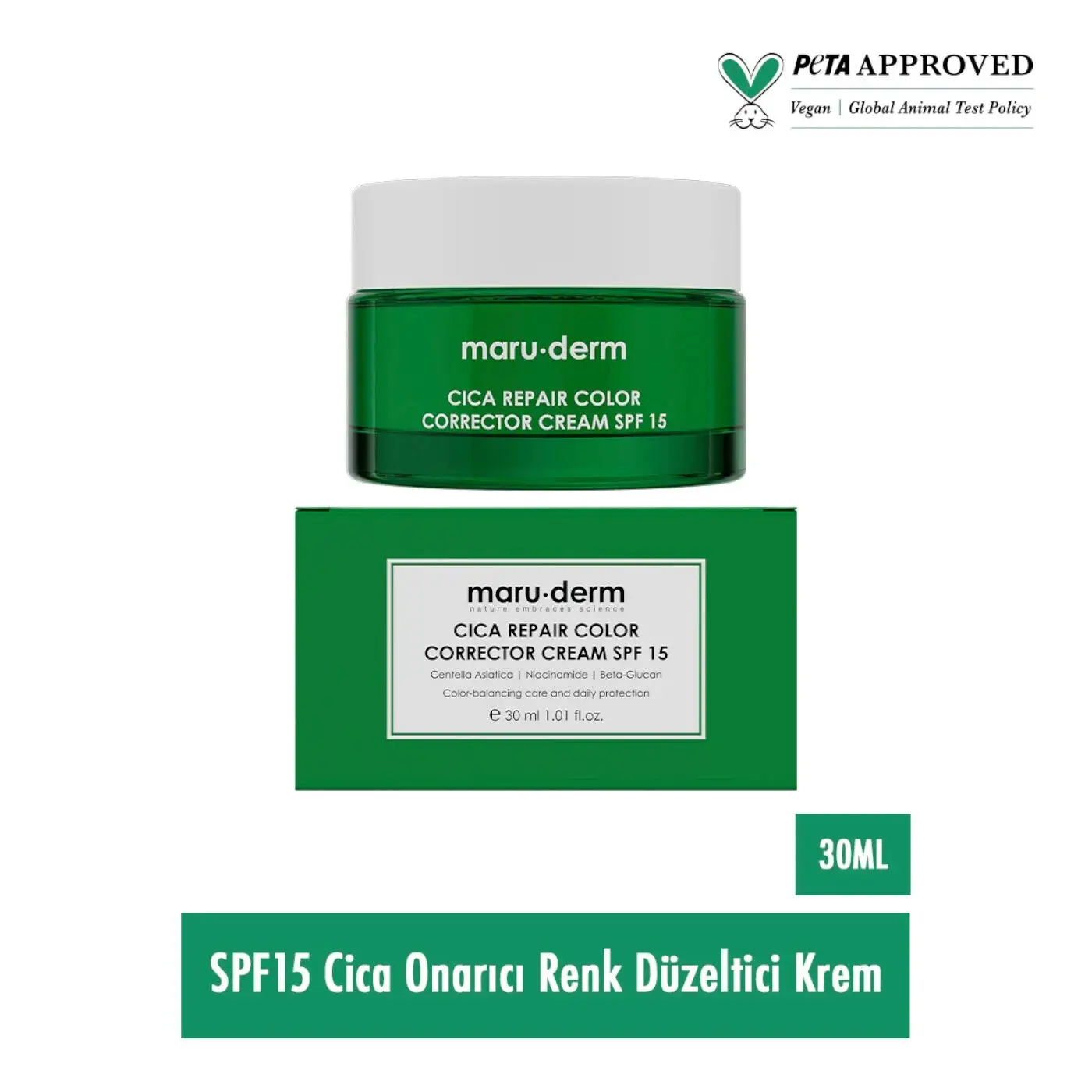 Maruderm Nemlendirici Krem Cica Repaır 30 Ml