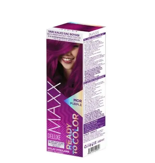 Maxx Deluxe Yarı Kalıcı Mix Boya Mor