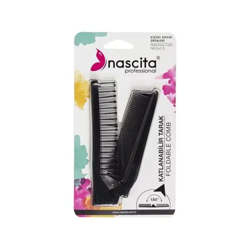 Nascita Açılır Kapanır Tarak Fırca Sıyah NASTRKXX0115BL