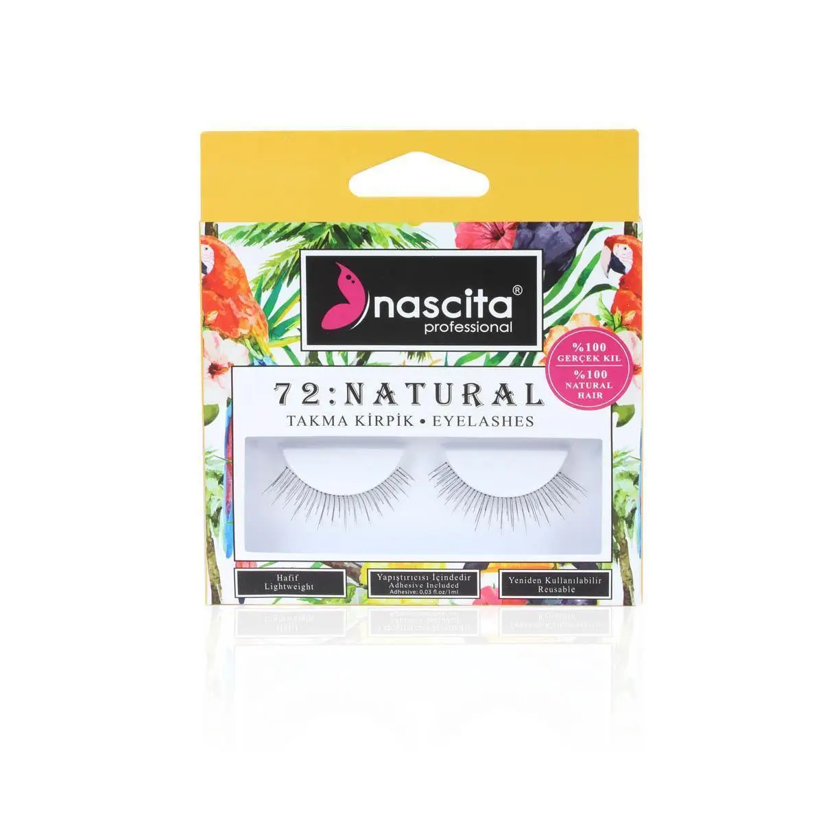 Nascita Takma Kirpik %100 Doğal Kıl Naseye000072