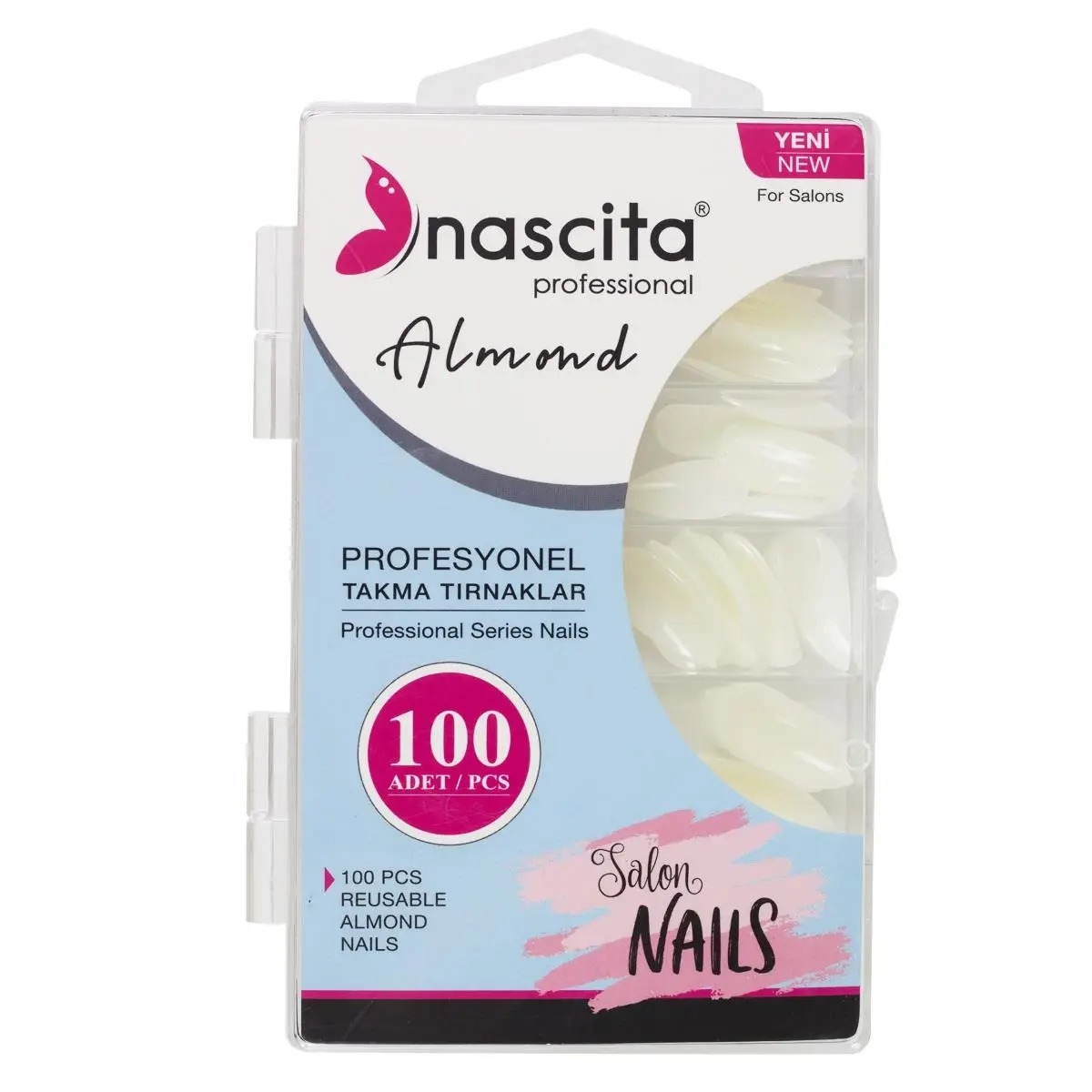 Nascita Takma Tırnak 100 Lü Almond Nasnaıl00166