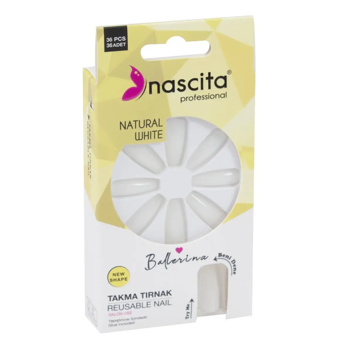 Nascita Takma Tırnak 36 Lı Ballerina Nasnaıl00142