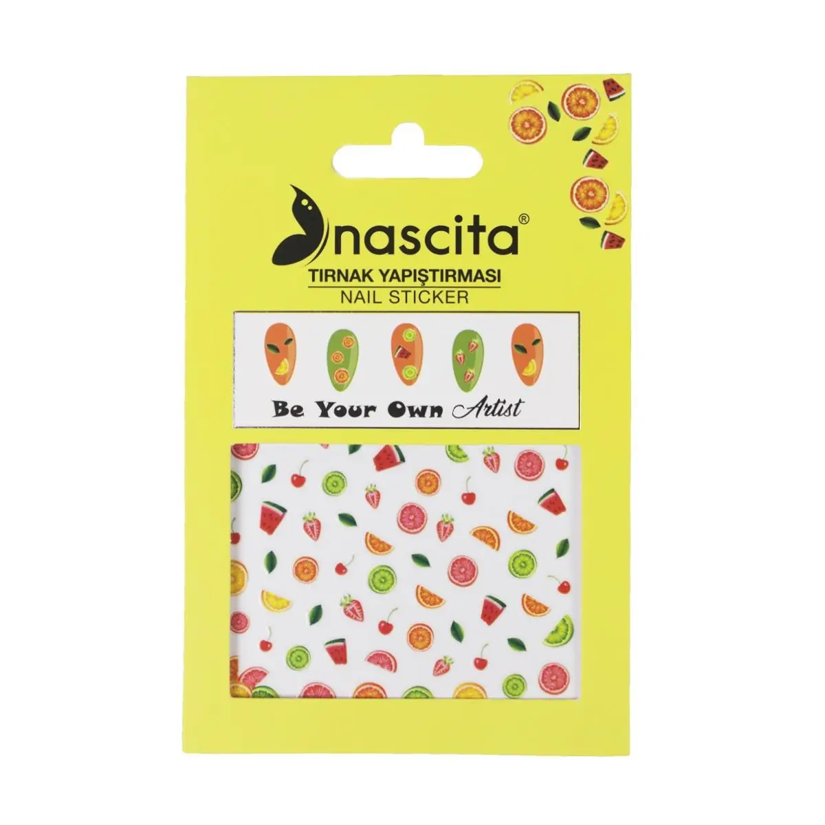 Nascita Tırnak Stıcker Yapıştırması Nasstıcker0001