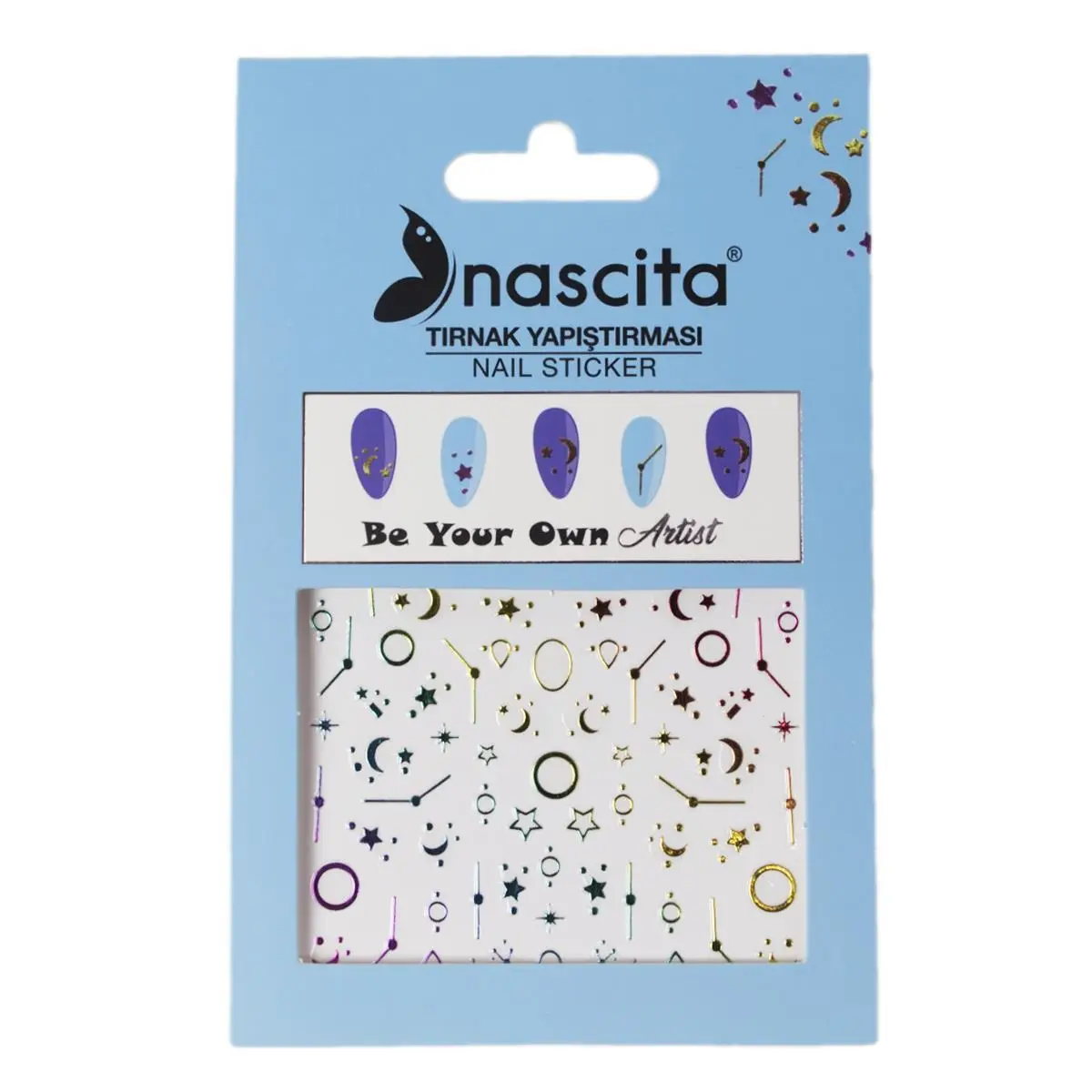 Nascita Tırnak Stıcker Yapıştırması Nasstıcker0004